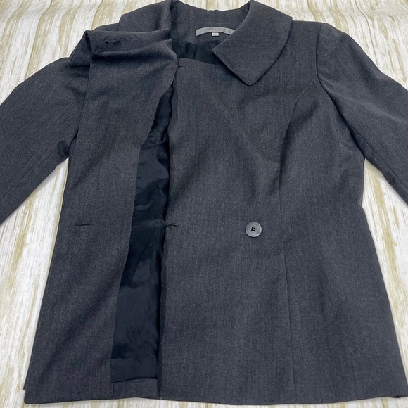 NWT Ann Taylor Dark Grey Blazer Size 10 - Picture 4 of 5